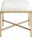 Valley - Bench With Gold Frame - Simple Home Plus