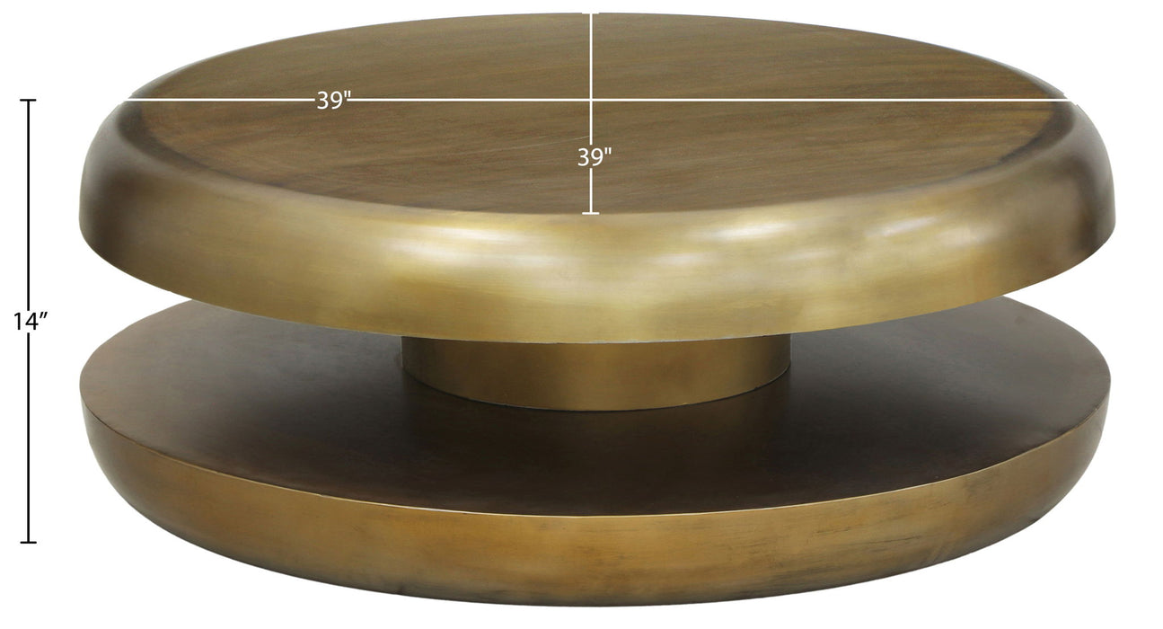 Jamison - Iron Coffee Table - Simple Home Plus