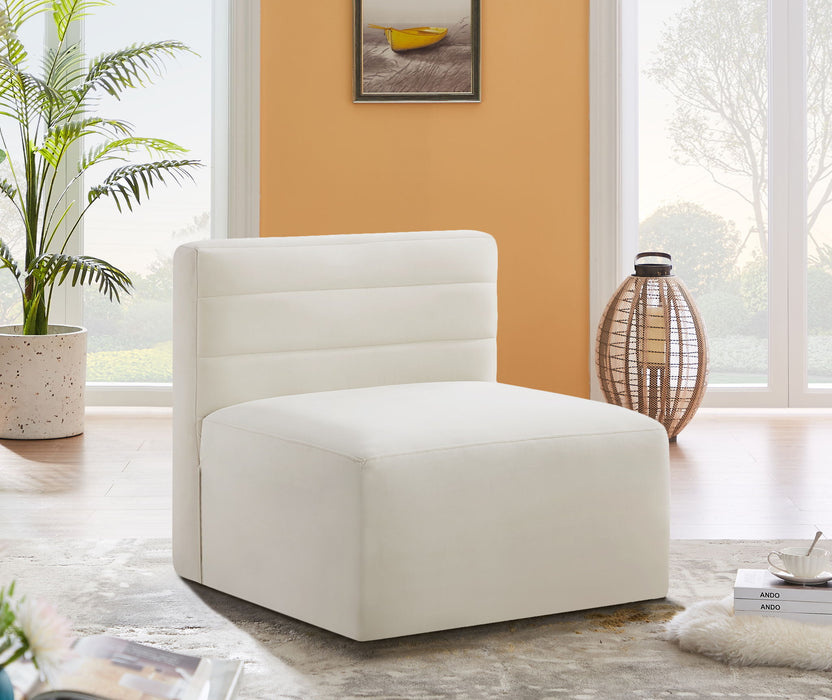 Quincy - Modular Armless Chair - Simple Home Plus