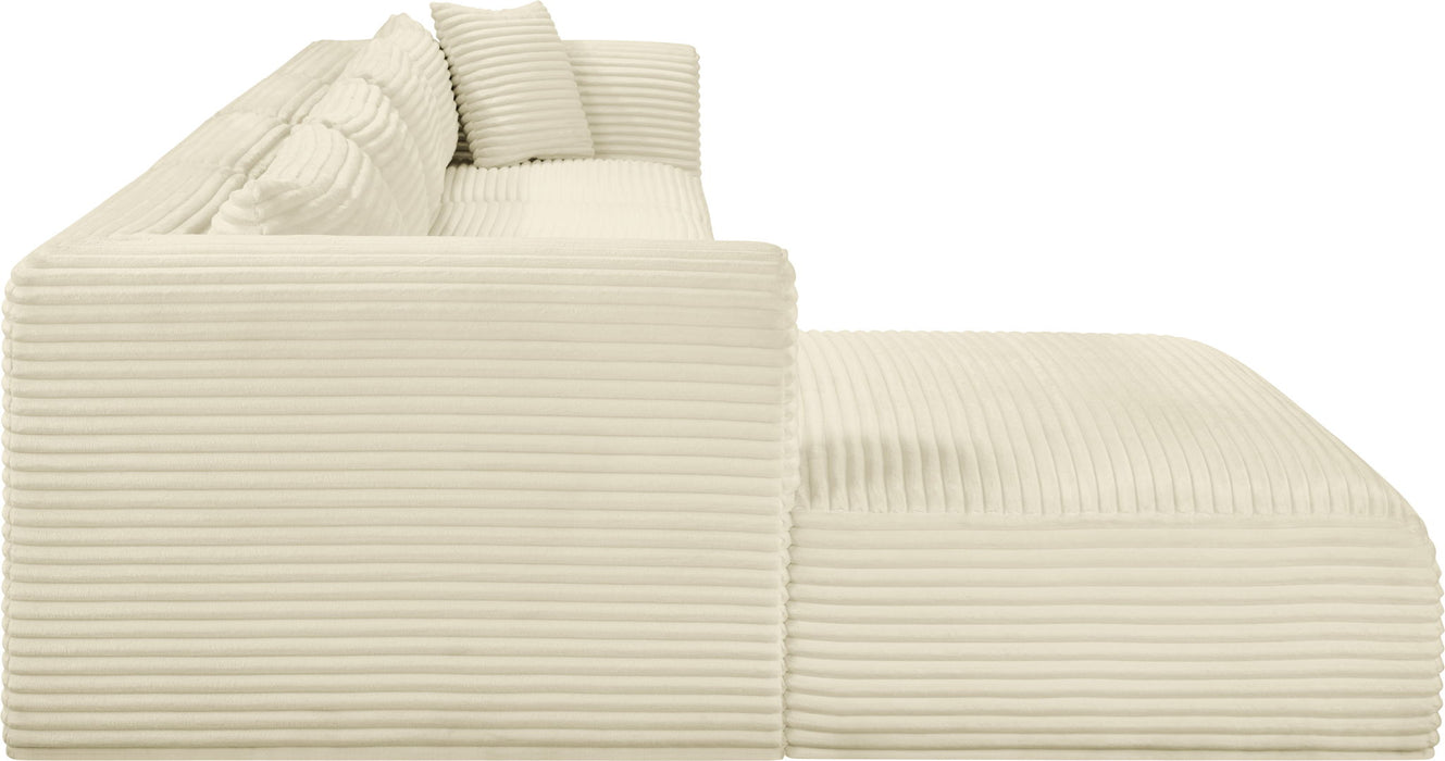Shaggy - 4 Piece Modular Sectional - Simple Home Plus