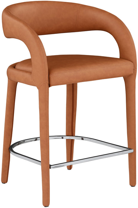 Sylvester - Stool - Cognac - Simple Home Plus