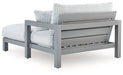 Hurley Park - Gray - Chaise Lounge With Cushion - Simple Home Plus