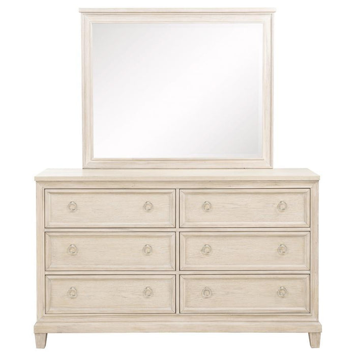 Pembroke - 6-Drawer Bedroom Dresser Cabinet - Simple Home Plus