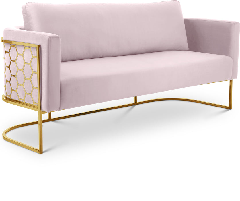 Casa - Sofa with Gold Legs - Simple Home Plus