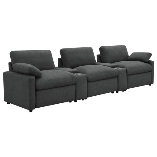 Collins - 5-Piece Power Reclining Home Theater Seating - Simple Home Plus