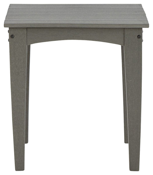 Visola - Gray - Square End Table - Simple Home Plus