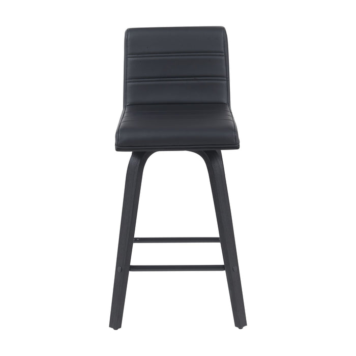 Vienna - Swivel Bar Stool - Black Base - Simple Home Plus