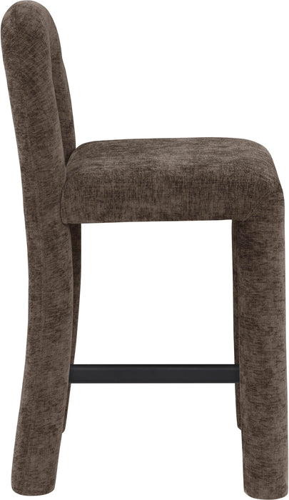 Amari - Chenille Fabric Stool