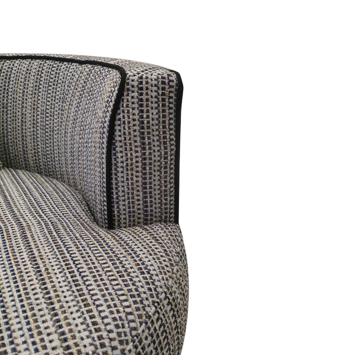 Harper - Swivel Chair - Stripe / Multi - Simple Home Plus