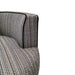 Harper - Swivel Chair - Stripe / Multi - Simple Home Plus