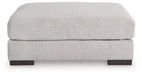 Cavella - Pebble - Oversized Accent Ottoman - Simple Home Plus