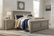 Lettner - California King Rails - Light Gray - Simple Home Plus