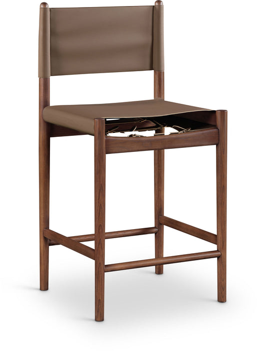Rawlins - Counter Stool - Walnut Frame - Simple Home Plus