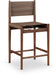 Rawlins - Counter Stool - Walnut Frame - Simple Home Plus
