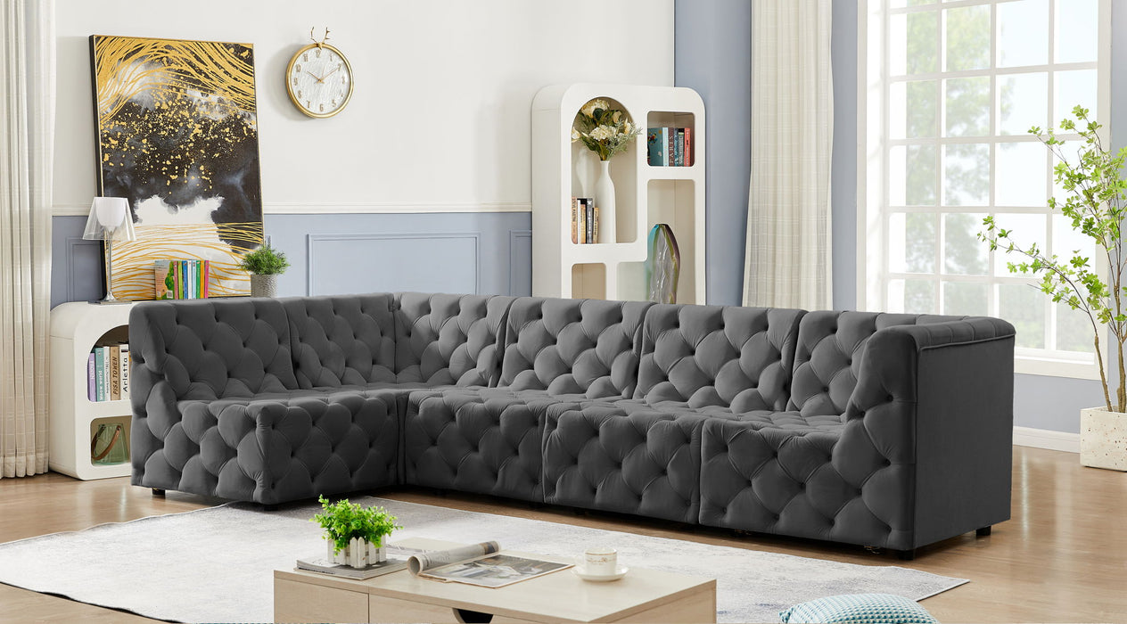 Tuft - 5 Piece Modular Sectional - Simple Home Plus
