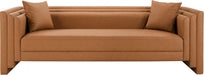 Everett - Vegan Leather Upholstered Sofa - Simple Home Plus