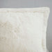 Malea - Shaggy Duvet Cover Set - Ivory - Simple Home Plus