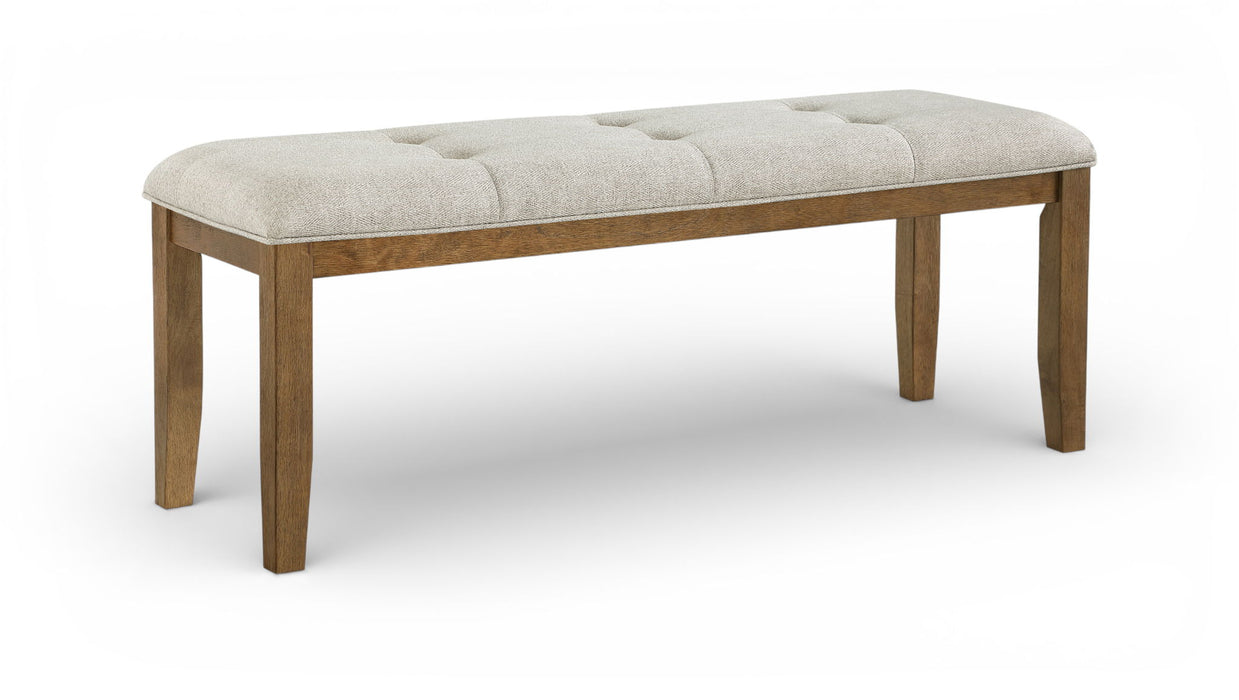Ananda - Fabric Upholstered Bench - Simple Home Plus