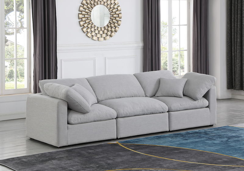 Indulge - Linen 3 Seat Modular Sofa