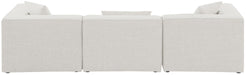 Cube - Linen Modular 3 Seat Sofa - Simple Home Plus
