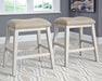 Skempton - Rectangular Counter Table With Storage Set - Simple Home Plus