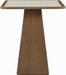 Atrium - Glass Top And Wood Base Dining Table - Simple Home Plus