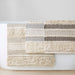 Asher - 22" x 58" Woven Texture Stripe Bath Rug - Gray - Simple Home Plus