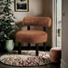 Ambre - Vegan Shearling Fabric Upholstered Accent Chair - Simple Home Plus