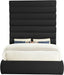 Adam - Boucle Fabric Bed With 89" Headboard - Simple Home Plus