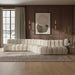 Arc - Boucle Fabric 7 Piece Modular Sofa - Simple Home Plus