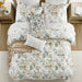 Herbal - Queen 6 Piece Print Oversized Comforter Set - Multi - Simple Home Plus