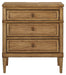 Sharlance - Brown - Three Drawer Night Stand - Simple Home Plus