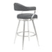 Justin - Swivel Vintage Bar Stool - Simple Home Plus
