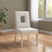 Gwendolyn - Dining Side Chair With Natural Frame (Set of 2) - Simple Home Plus