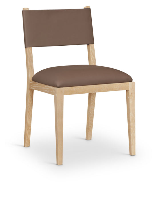 Avon - Vegan Leather Dining Side Chair (Set of 2) - Simple Home Plus