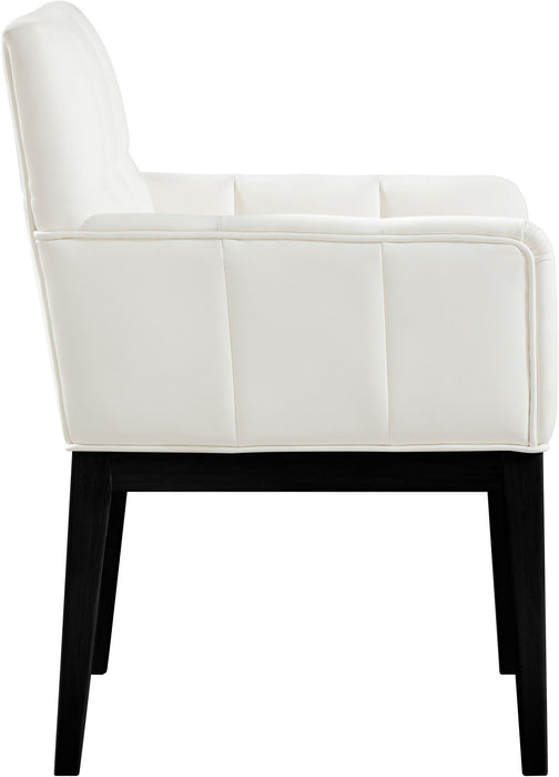 Adrian - Dining Arm Chair (Set of 2) - Black Legs - Simple Home Plus