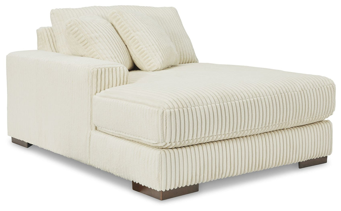 Lindyn - LAF Corner Chaise - Ivory - Simple Home Plus