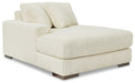 Lindyn - LAF Corner Chaise - Ivory - Simple Home Plus
