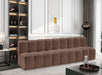 Arc - Faux Leather 3 Seats Modular Sofa - Simple Home Plus