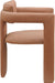 Brenda - Faux Leather Dining Chair (Set of 2) - Cognac - Simple Home Plus