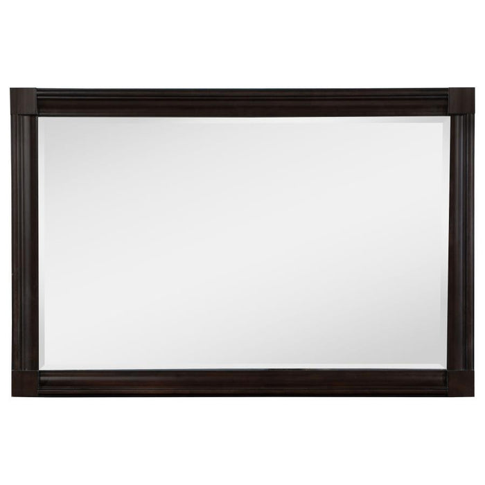 Andover - Dresser Mirror - Dark Oak - Simple Home Plus