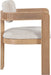 Sacha - Linen Dining Chair With Natural Base (Set of 2) - Simple Home Plus