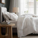 Full/Queen 100% Shell Comforter - White - Simple Home Plus