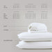 Cotton 144TC - Full Solid Sheet Set - White - Simple Home Plus