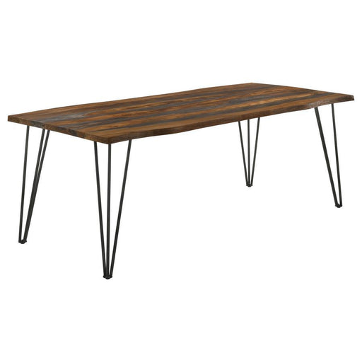 Neve - Live Edge Dining Table - Gray Sheesham - Simple Home Plus