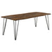 Neve - Live Edge Dining Table - Gray Sheesham - Simple Home Plus