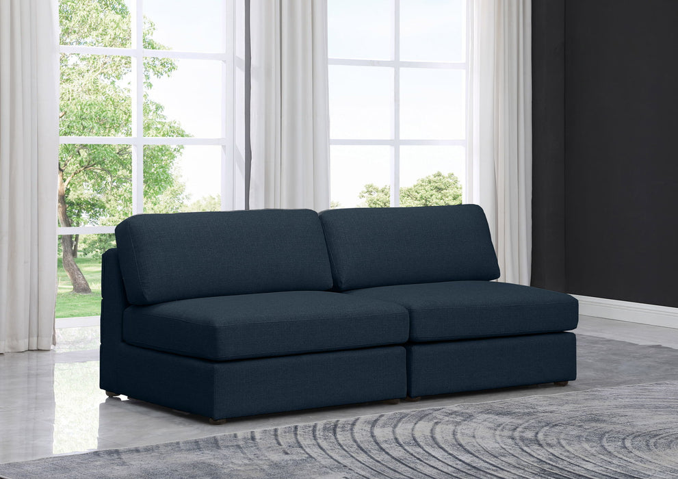 Beckham - Modular 2 Seat Armless Sofa - Simple Home Plus