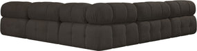 Ames - 5 Piece Fabric Modular Corner Sectional - Simple Home Plus
