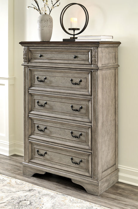 Lodenbay - Antique Gray - Five Drawer Chest - Simple Home Plus