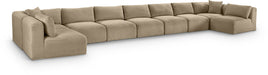Shaggy - Fabric 9 Piece Modular Sectional - Simple Home Plus